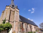 Pose de panneaux photovoltaïques sur l'Eglise Saint-Martin de Fruncé