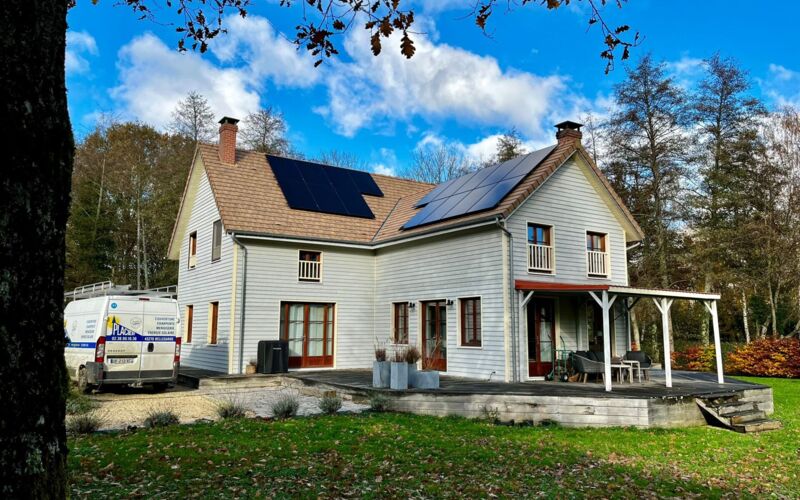 Énergie solaire pour maison d'habitation par Placier Energie