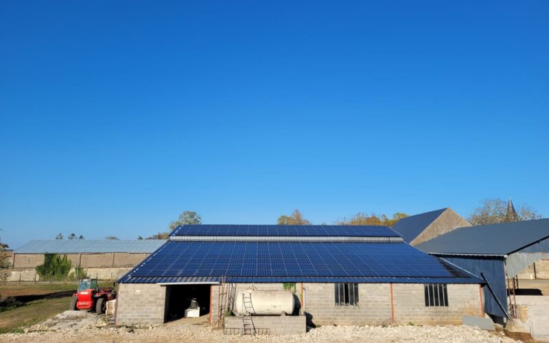 panneaux photovoltaïques ferme agricole - Placier Energie