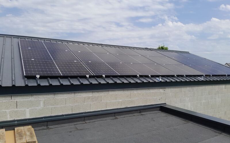 panneaux solaires bâtiment agricole - Placier Energie