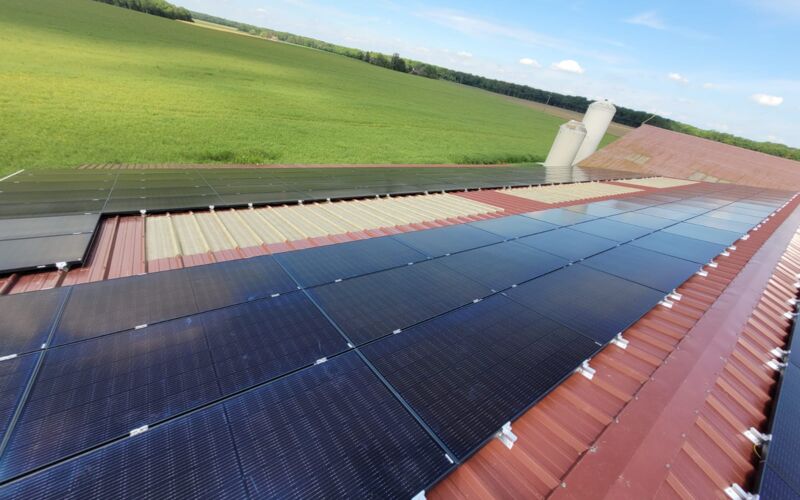 panneaux photovoltaïques bâtiment agricole - Placier Energie
