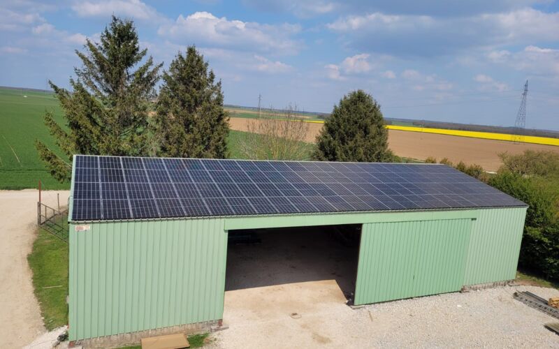 Installations solaires et exploitation agricole - Placier Energie