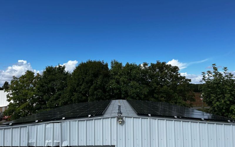 bâtiment agricole panneaux solaires - Placier Energie