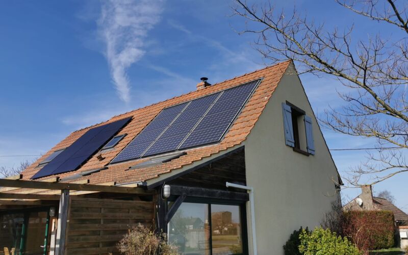 panneaux solaires maison d'habitation - Placier Energie